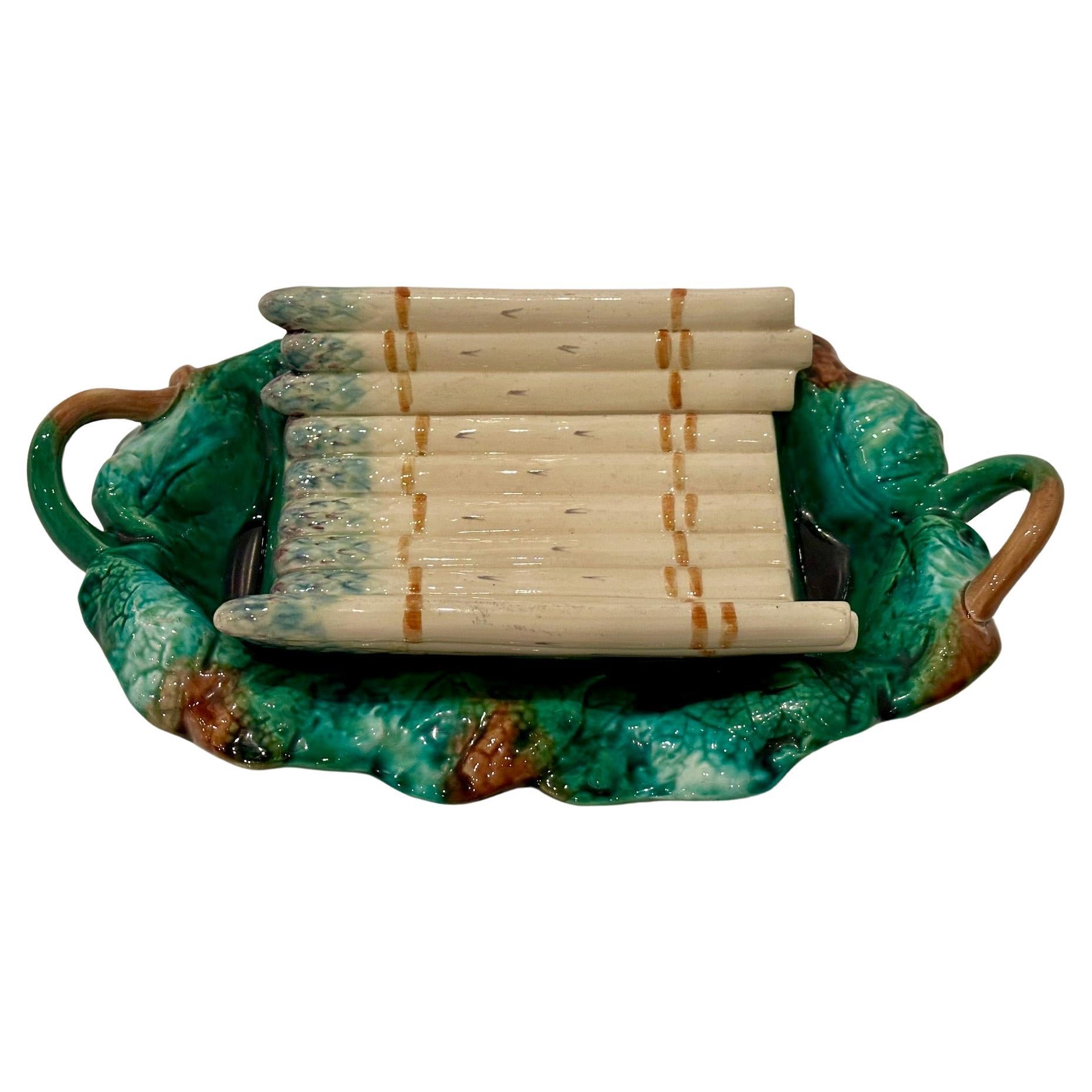 Beautiful 19th Century French Majolica Serving Dish