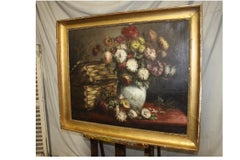 Beautiful 19th Century French Oil on Canvas