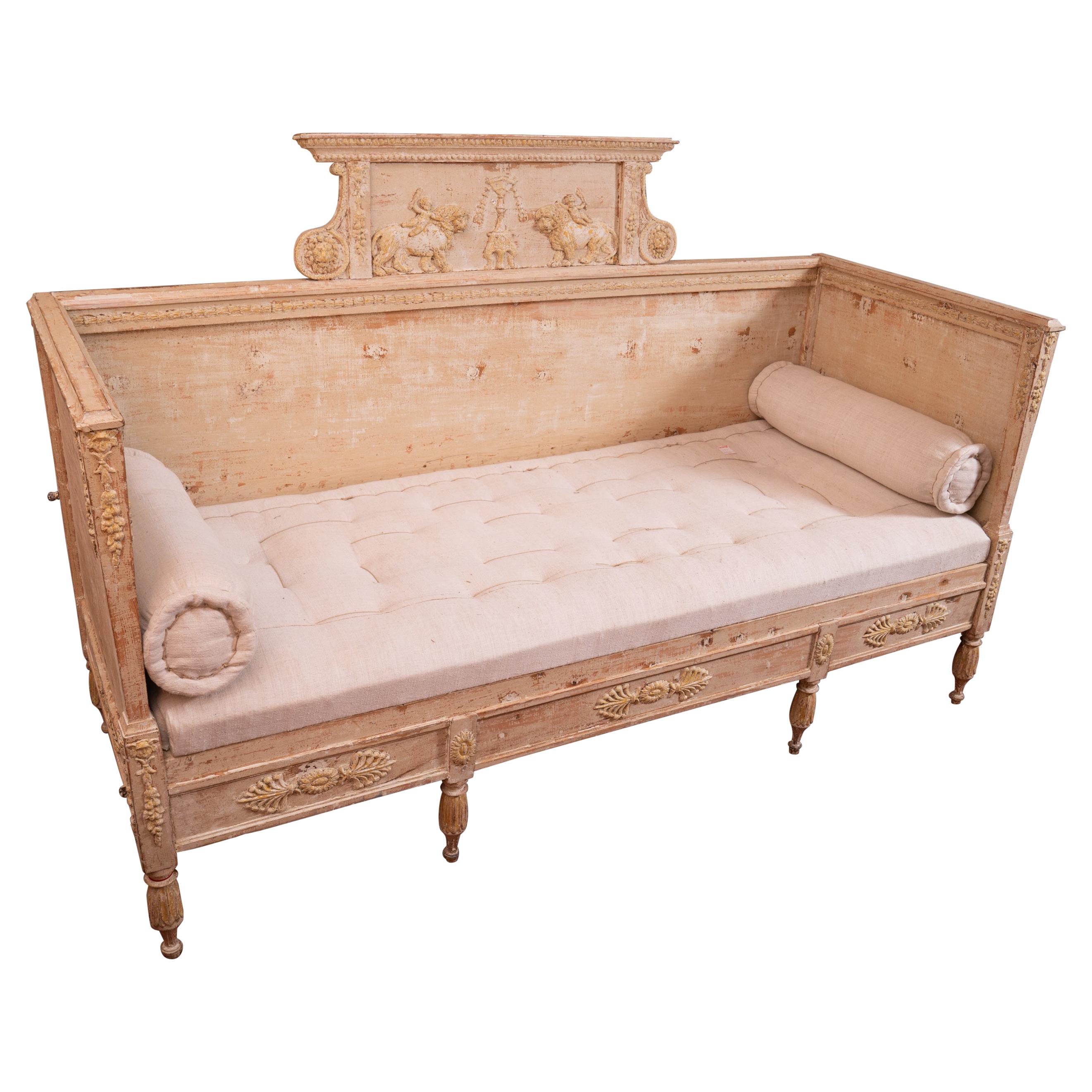 Beautiful 19th Century Gustavian Sofa