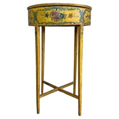 Beautiful 19th Century Italian Painted Venetian Side Table