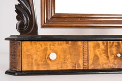 Beautiful 19th Century Mahogany Dressing Table with Mirror, 1960s