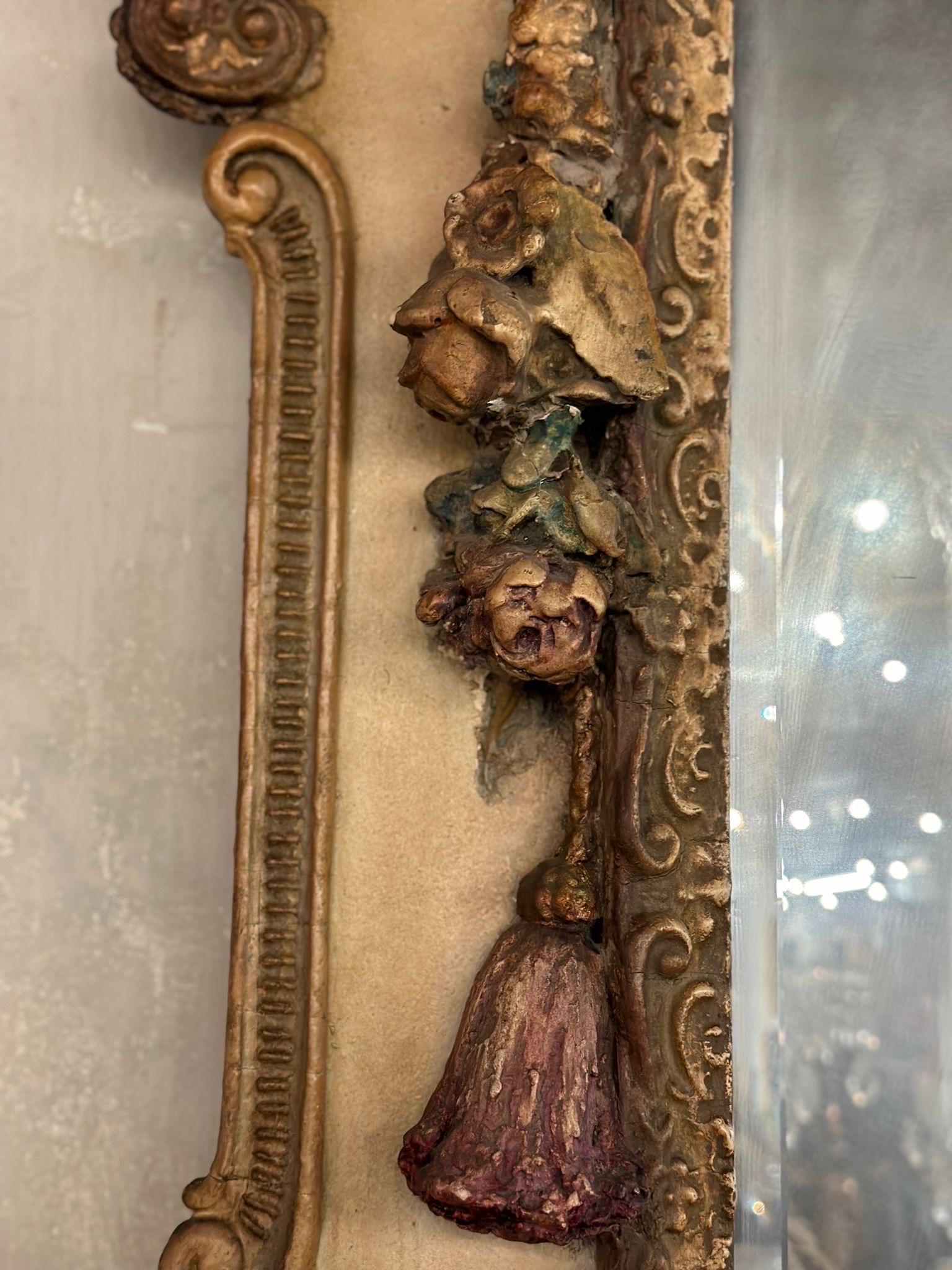 Magnifique console et miroir français du XIXe siècle Abîmé - En vente à Worthing, GB