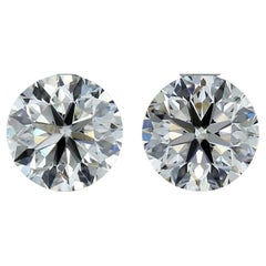 Beautiful 2 pcs Natural Diamonds with 0.80 ct G VS2 - GIA Certificate