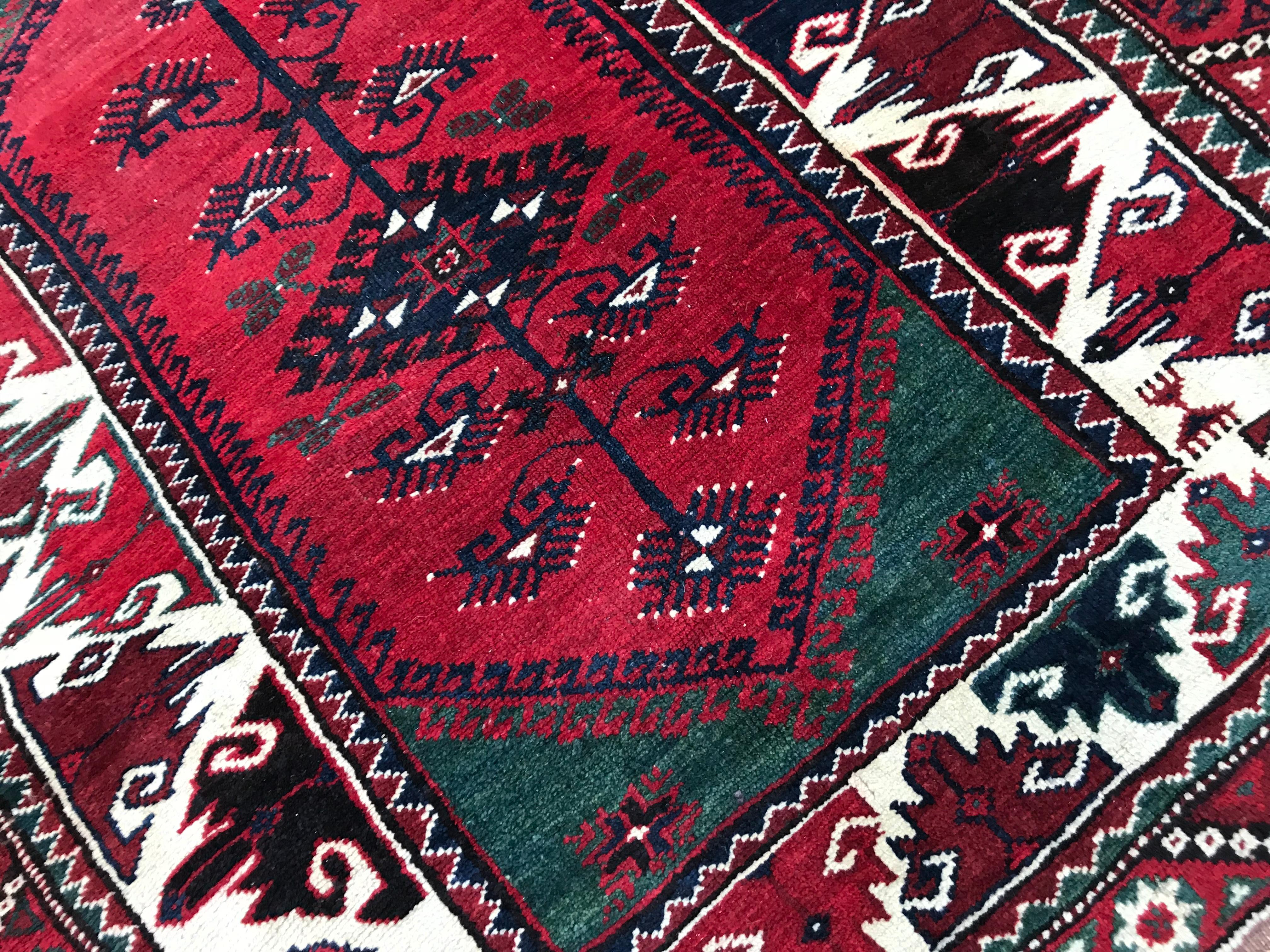 Magnifique tapis turc anatolien du 20e siècle de Bobyrug en vente 2