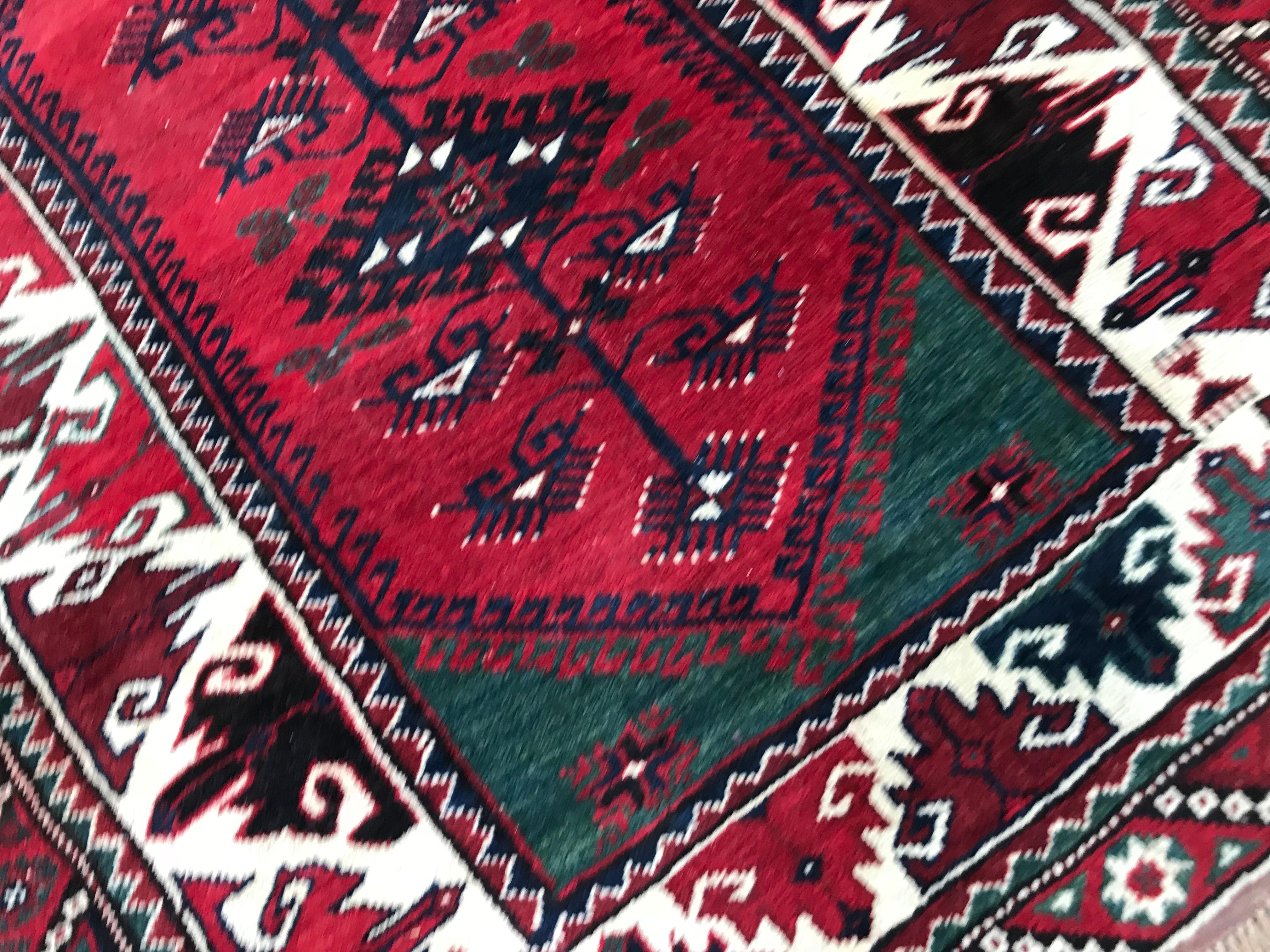 Magnifique tapis turc anatolien du 20e siècle de Bobyrug en vente 3