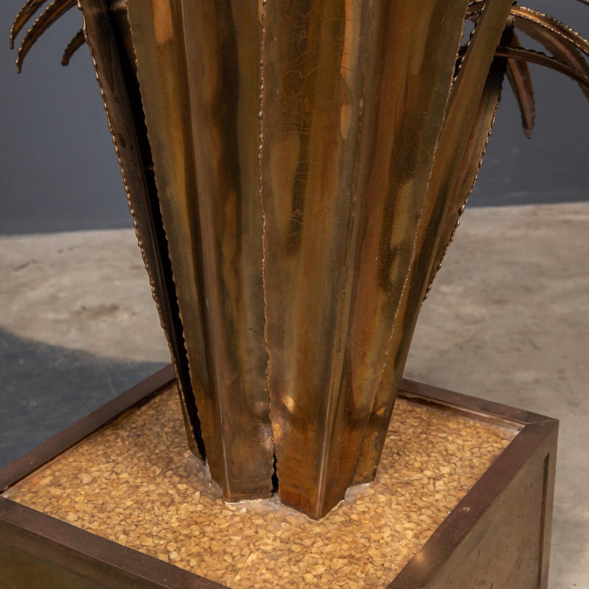 Beautiful 20th Century Maison Jansen Palm Tree Floor / Side Lamp, circa 1970 11