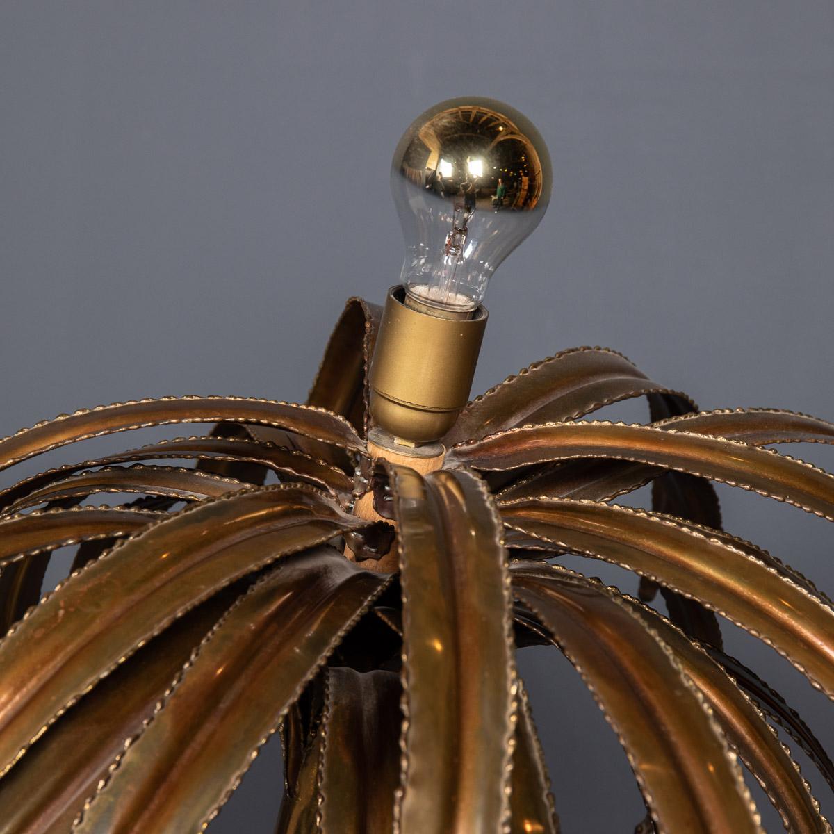 Beautiful 20th Century Maison Jansen Palm Tree Floor / Side Lamp, circa 1970 1