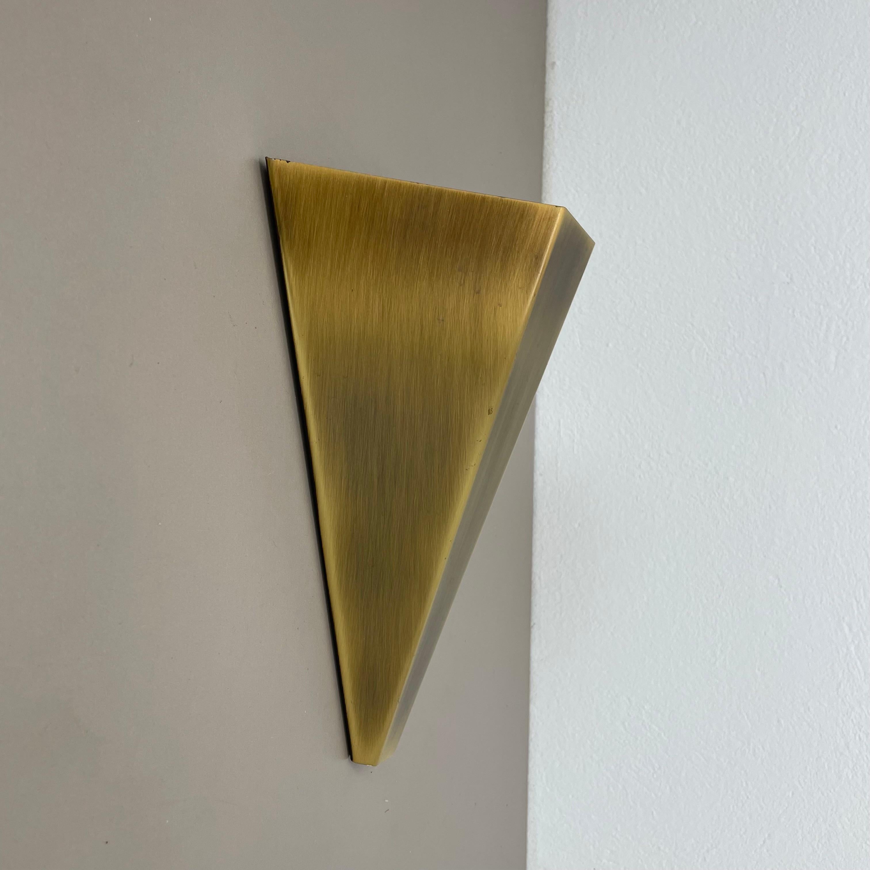 Schöne 25cm Deckenleuchte aus Messing im Sciolari-Stil mit Deckenleuchte  Bankamp Leuchten, 1980er-Jahre (Moderne der Mitte des Jahrhunderts) im Angebot