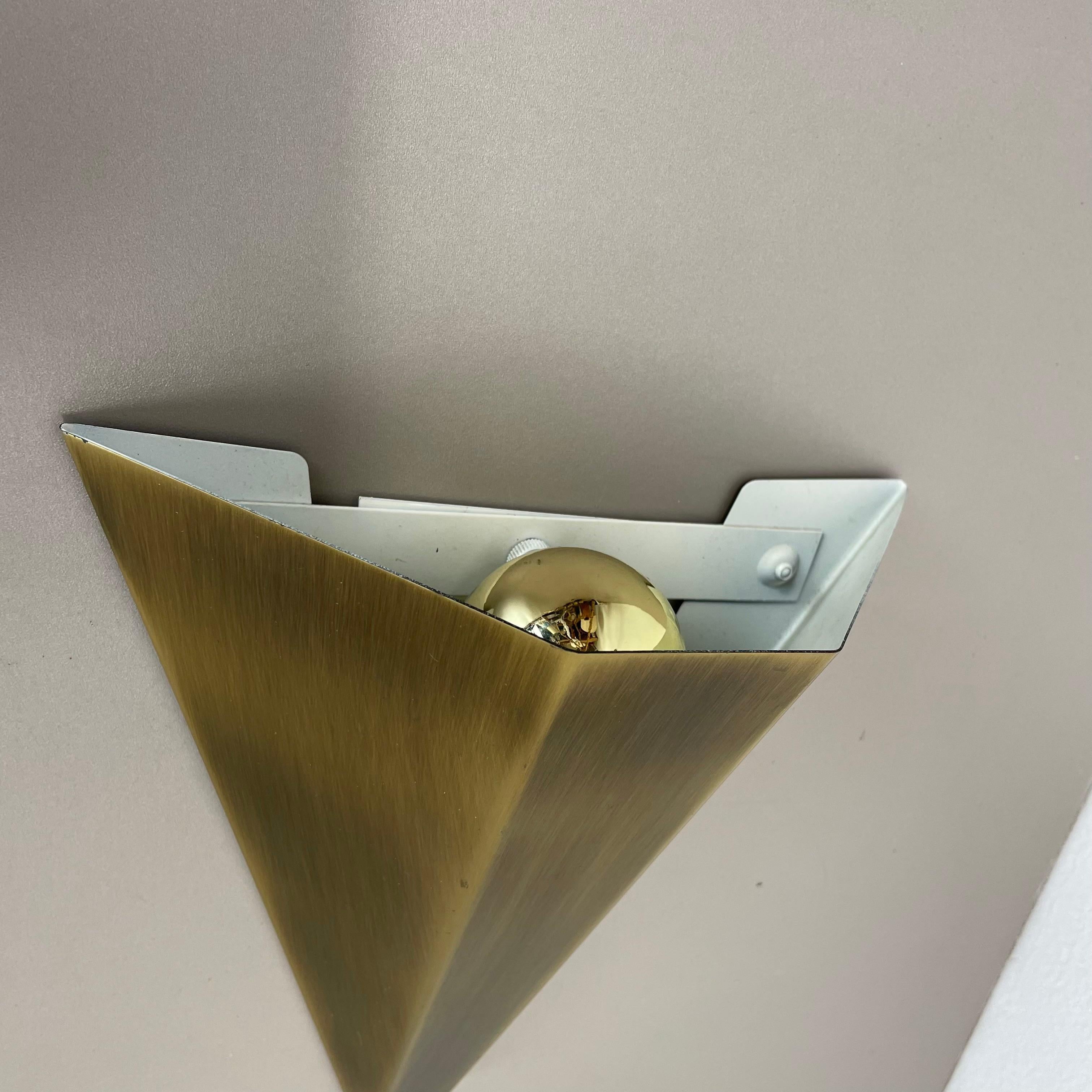 Schöne 25cm Deckenleuchte aus Messing im Sciolari-Stil mit Deckenleuchte  Bankamp Leuchten, 1980er-Jahre im Zustand „Gut“ im Angebot in Kirchlengern, DE