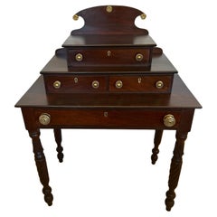 Beautiful 3 Tier Stepped Mahogany Dressing Table