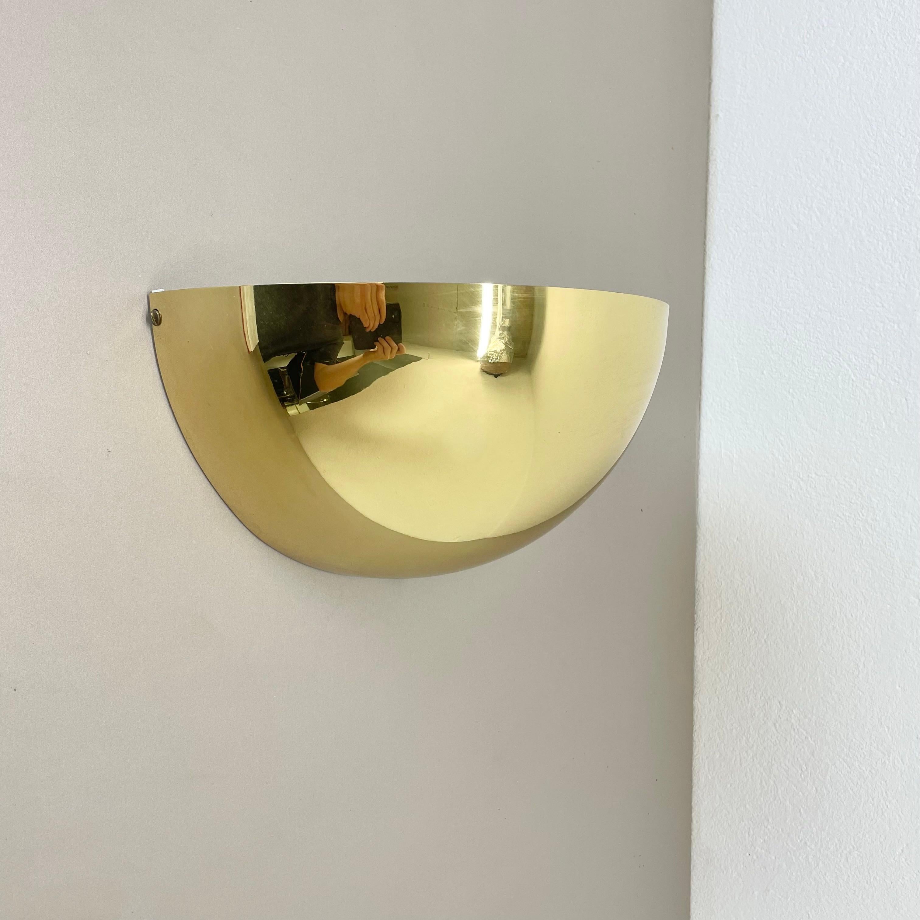 Precioso aplique de latón de 32 cm estilo Sciolari uplight  Bankamp Leuchten, década de 1980 en venta 6