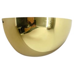 Beautiful 32cm Sciolari Style uplight brass Wall Light  Bankamp Leuchten, 1980s