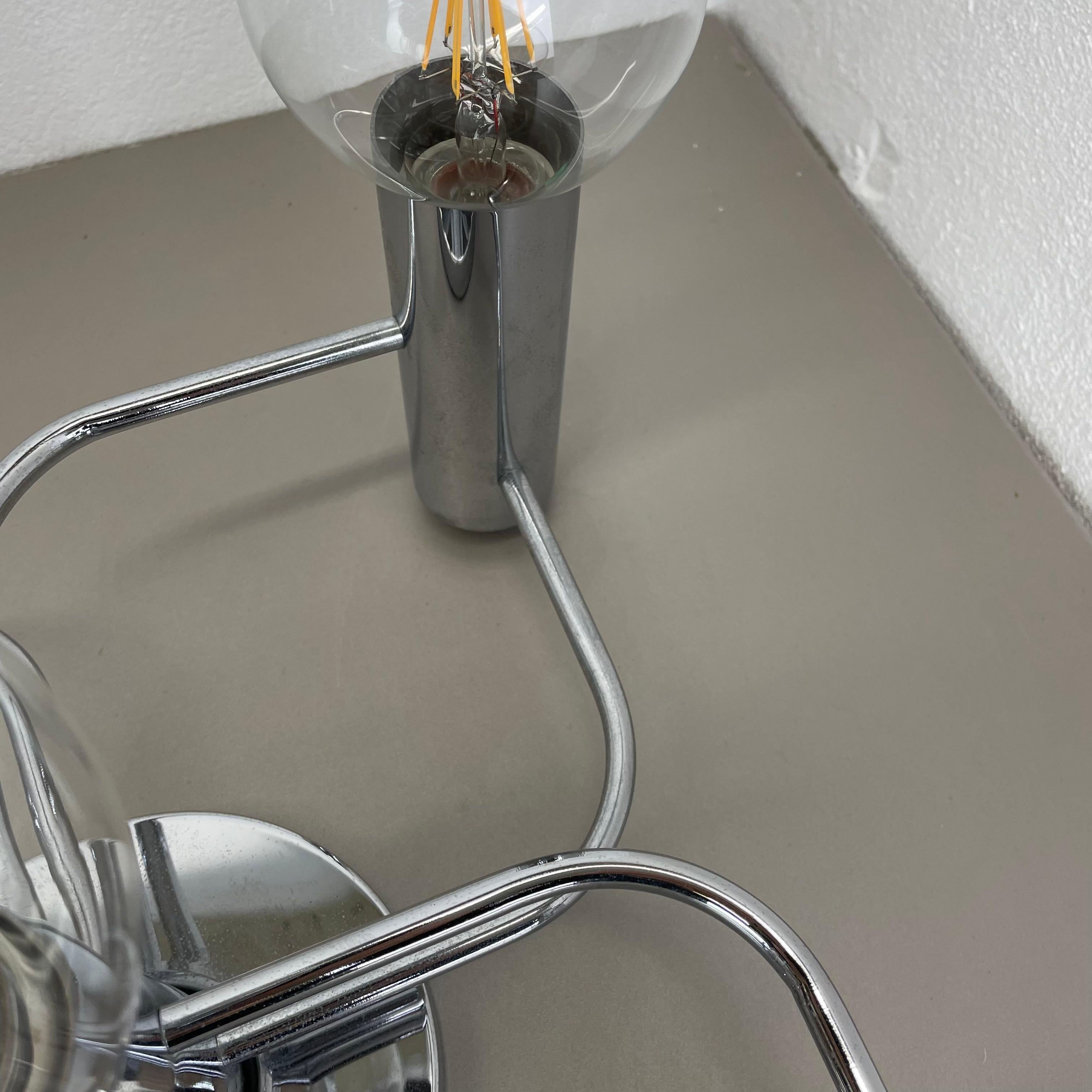 Precioso Aplique de Techo Sciolari de 5 Luces de LEOLA Leuchten Alemania Años 70 en venta 2