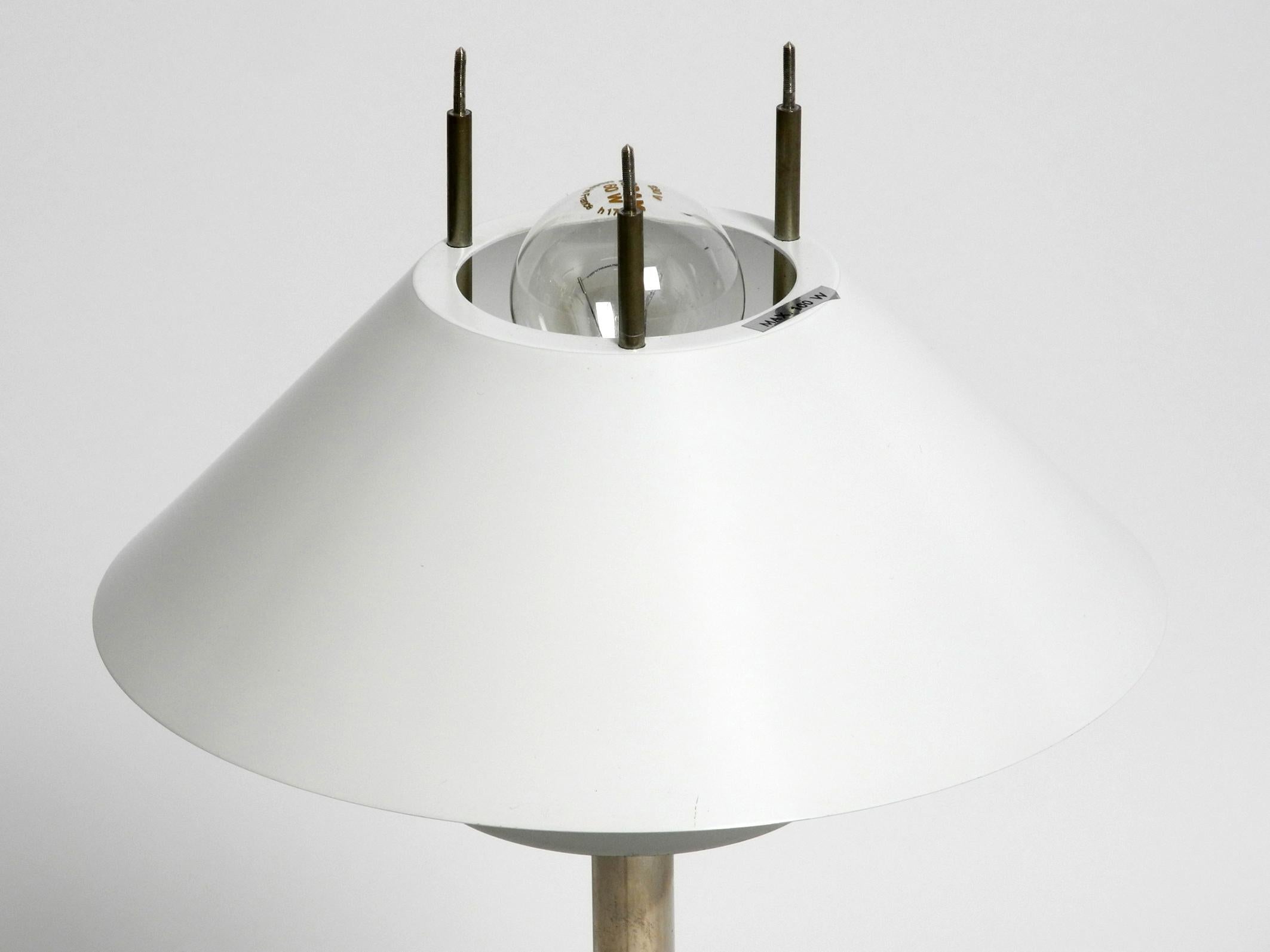 Beautiful 70s Very Big Table Lamp by Christian Hvidt for Nordisk Solar For Sale 1