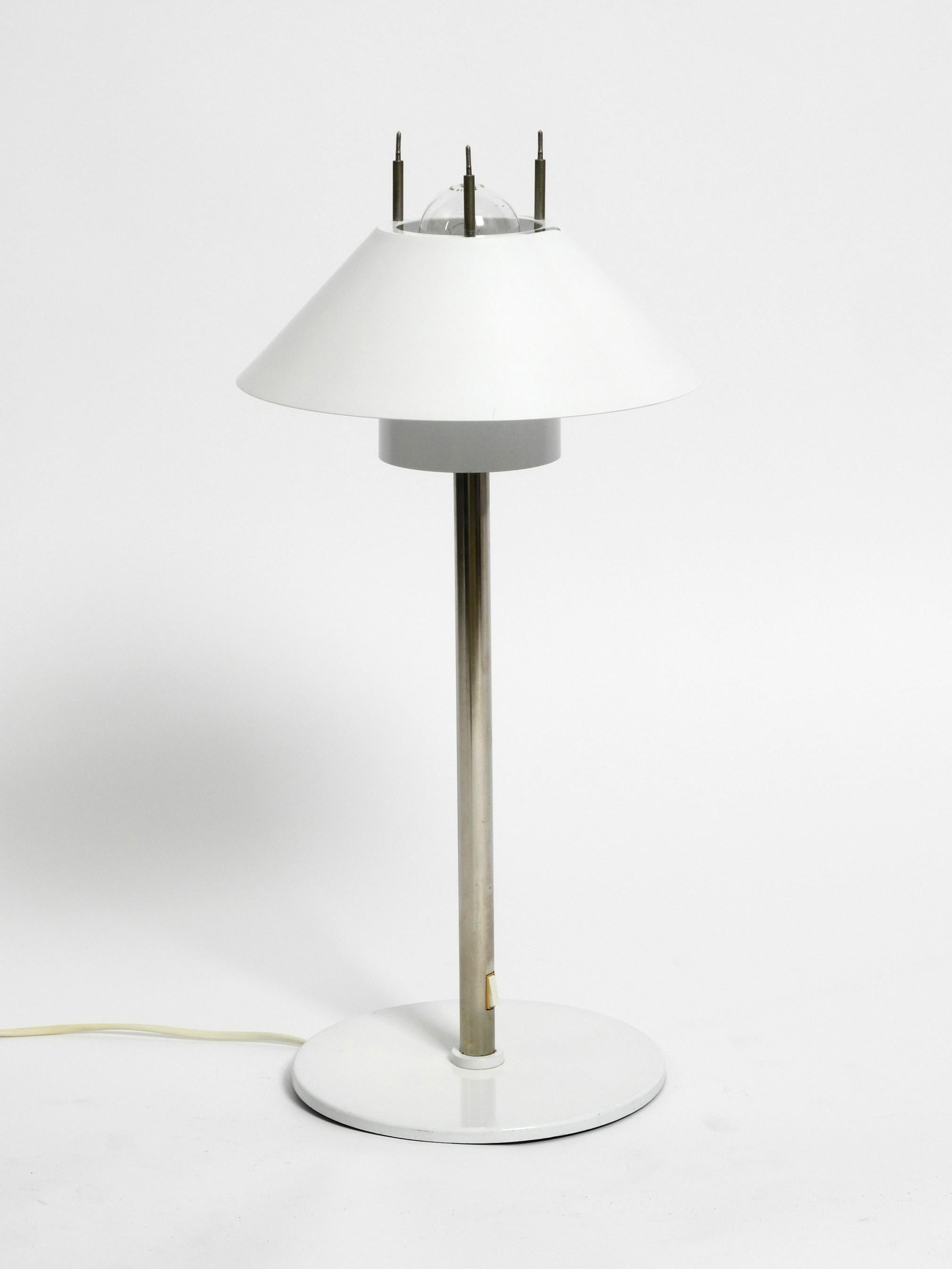 Beautiful 70s Very Big Table Lamp by Christian Hvidt for Nordisk Solar In Good Condition For Sale In München, DE