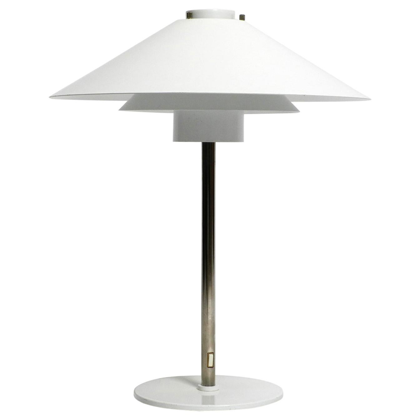 Beautiful 70s Very Big Table Lamp by Christian Hvidt for Nordisk Solar For Sale