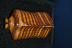 Abstract Carved Wood Sculpture, California, 1970's