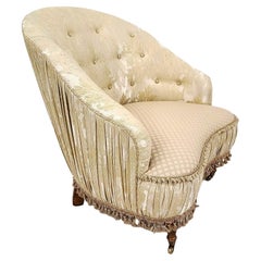 Used Shabby Chic Boudoir Lounge Chair by Carol Hicks Bolton
