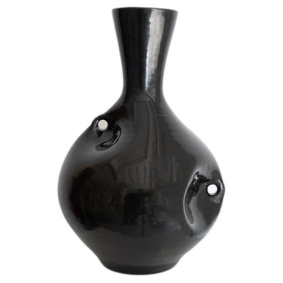 Magnifique vase d'Accolay de forme libre