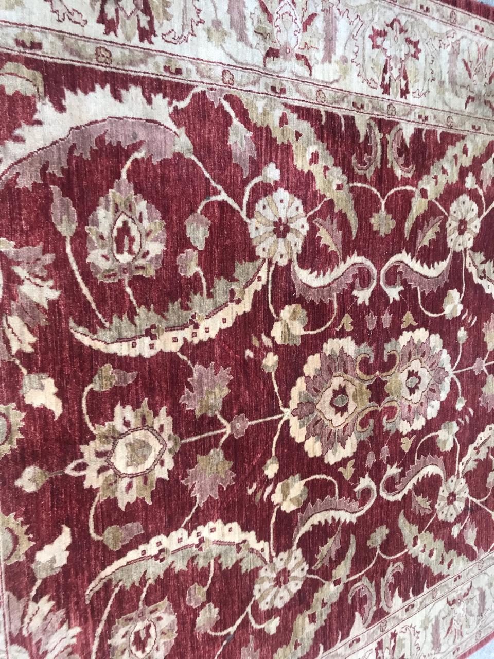 Sultanabad Bobyrug’s Beautiful Afghan Mahal Style Chobi Rug For Sale