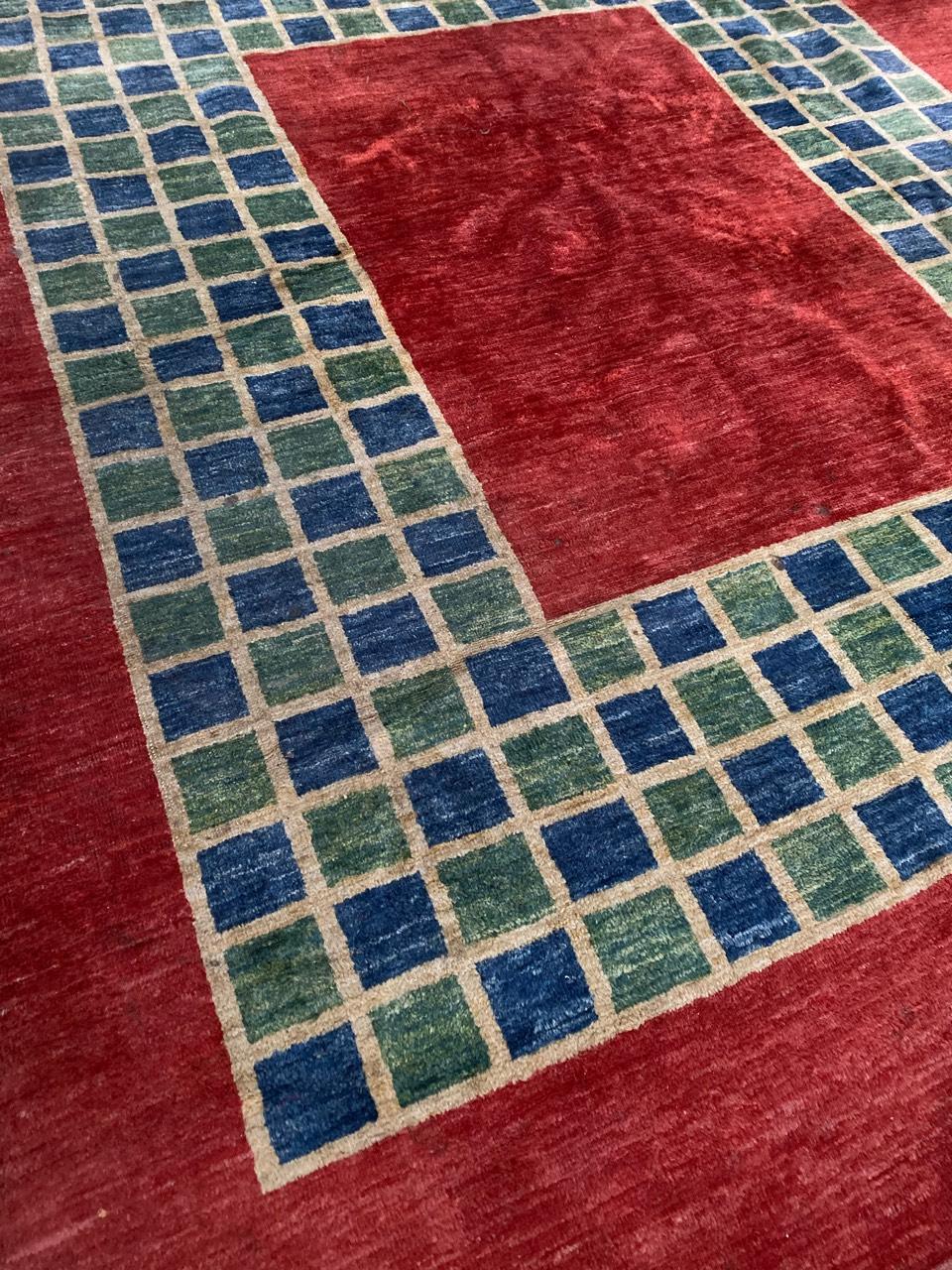 Beautiful Afghan Modern Design Rug For Sale 2