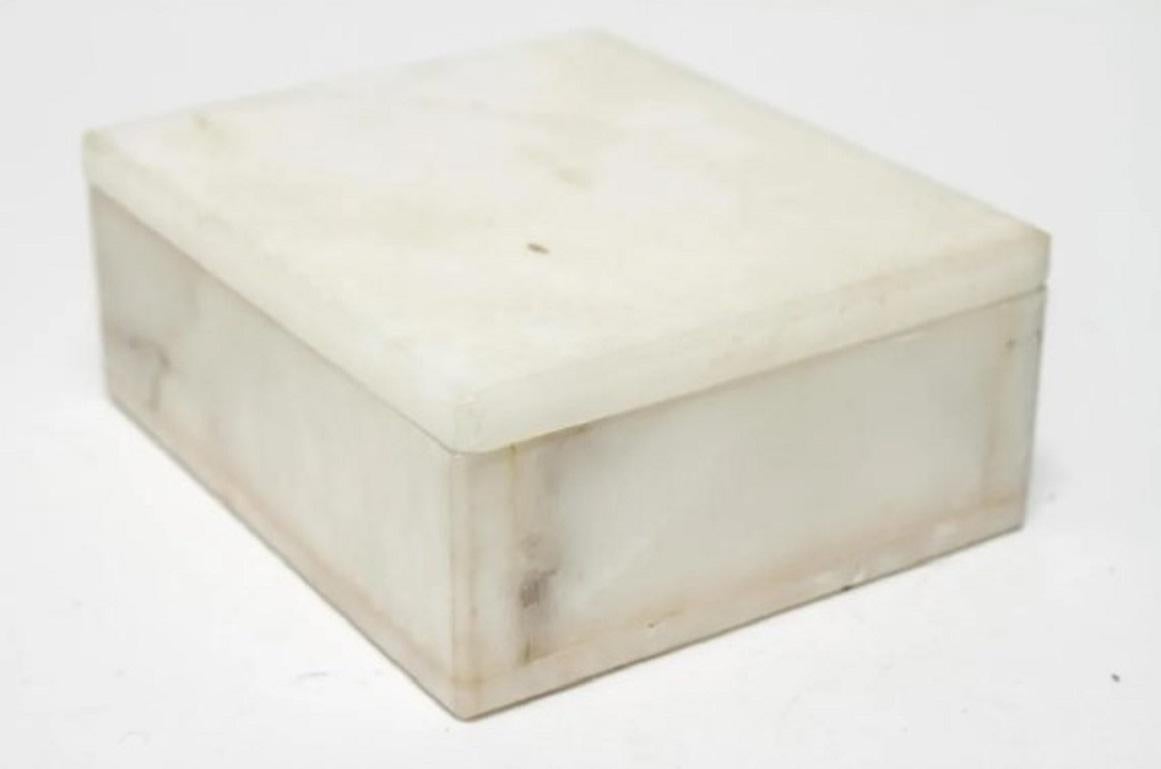 Preciosas Cajas de Baratijas con Tapa de Alabastro - Juego de Cuatro en Bueno estado para la venta en Dallas, TX