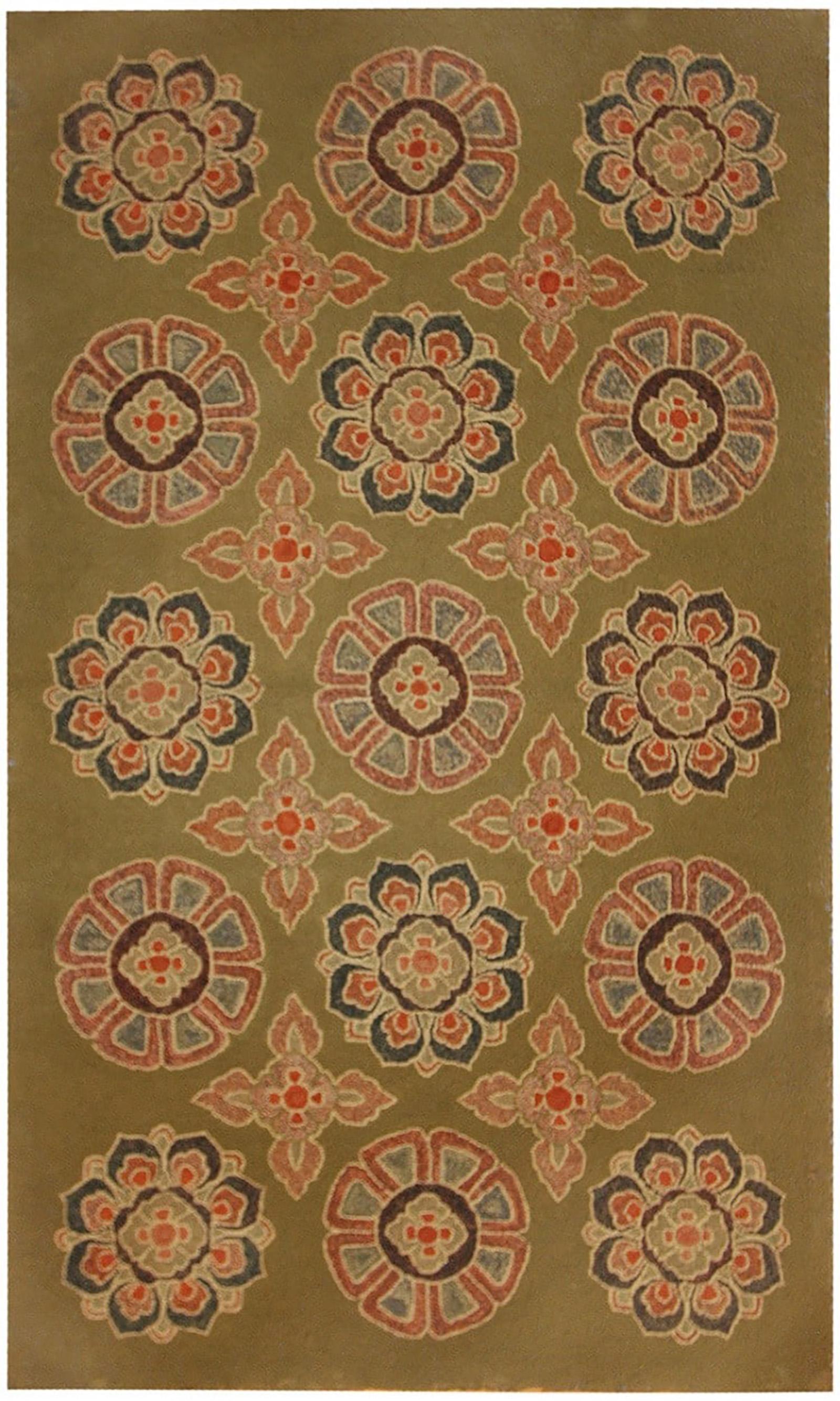 Beautiful Hooked Rug, America, Early 20th Century