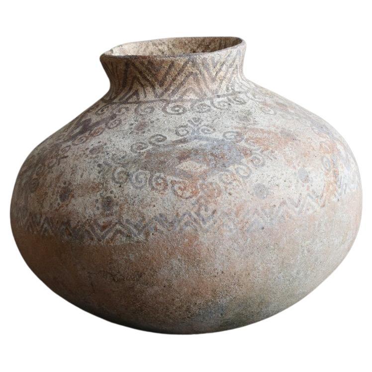 Beautiful Ancient Middle Eastern Earthenware/Excavated Painted Jar