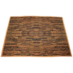 Beautiful and Design Carpet / Rug by Antonín Kybal, 1950s