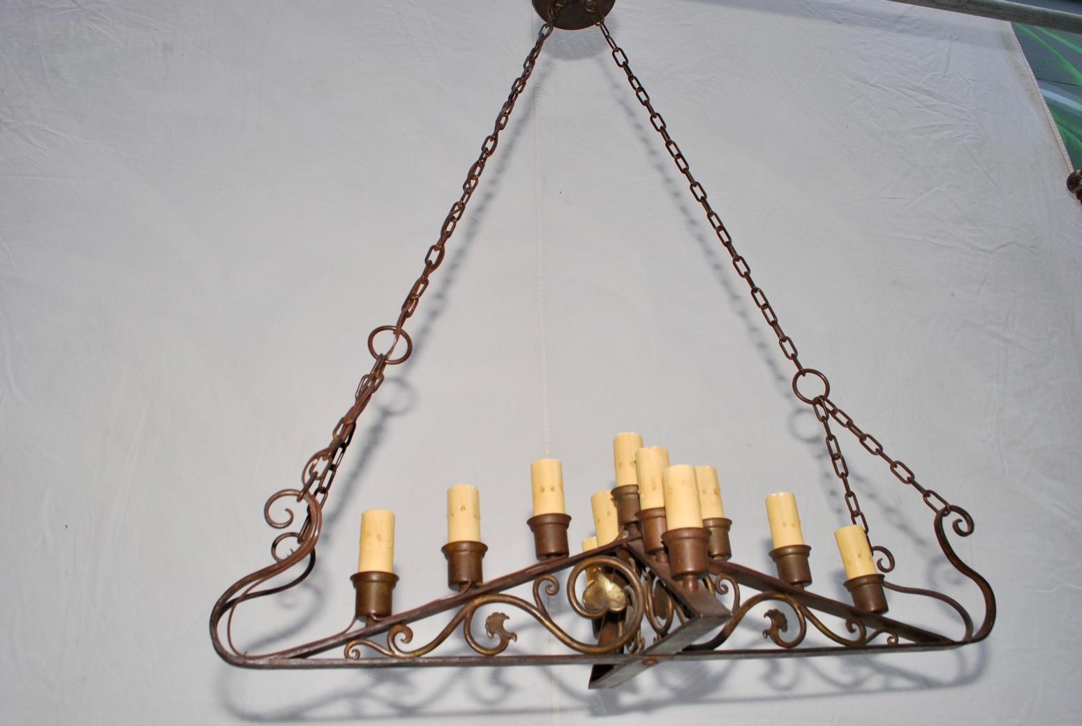 We have over three thousand antique sconces and over one thousand antique lights, if you need a specific pair of sconces or lights use the contact dealer button to ask us, we might have it in our store
We also have our own line of wrought iron