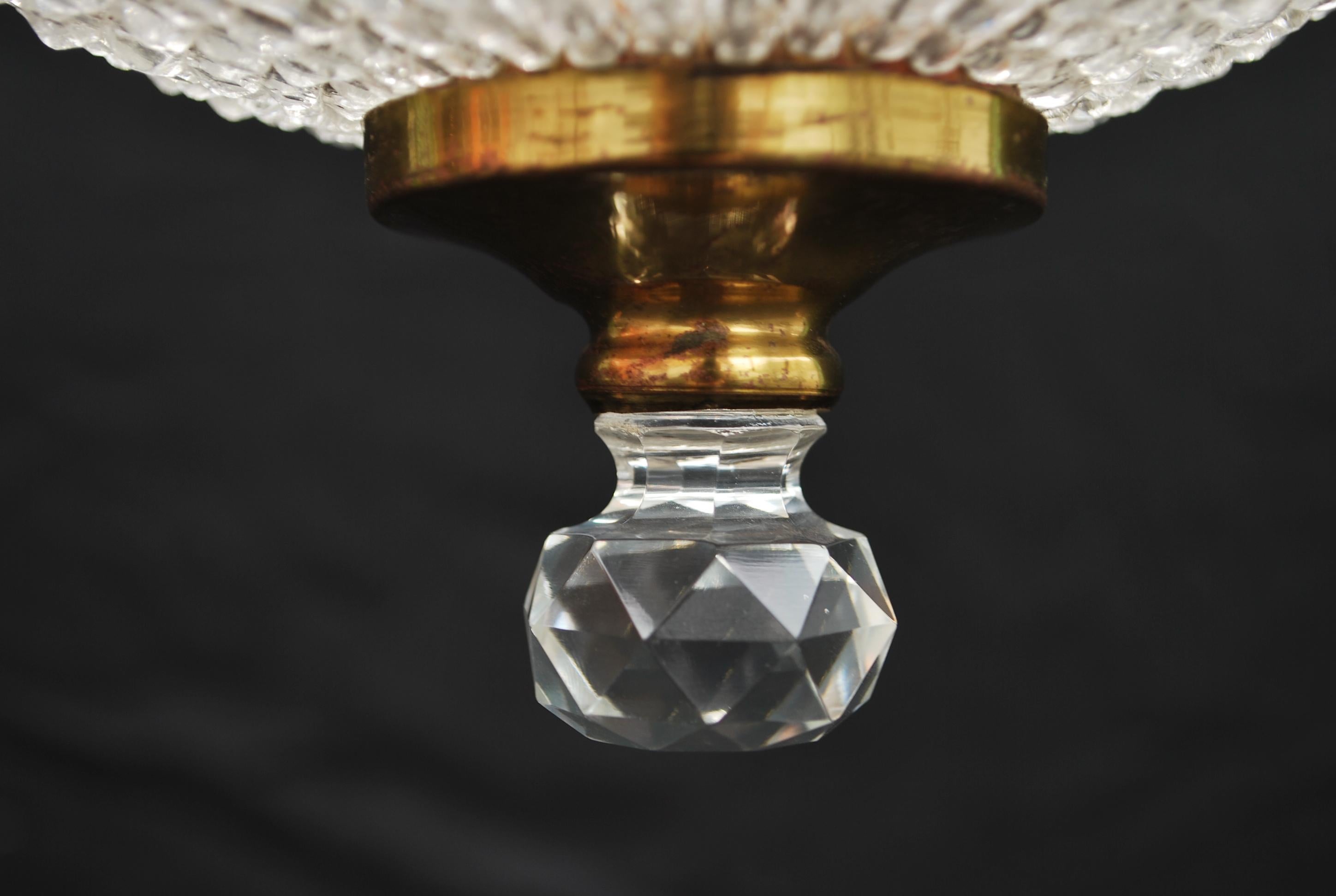 Beautiful and Elegant Small Beaded Light In Good Condition For Sale In Los Angeles, CA
