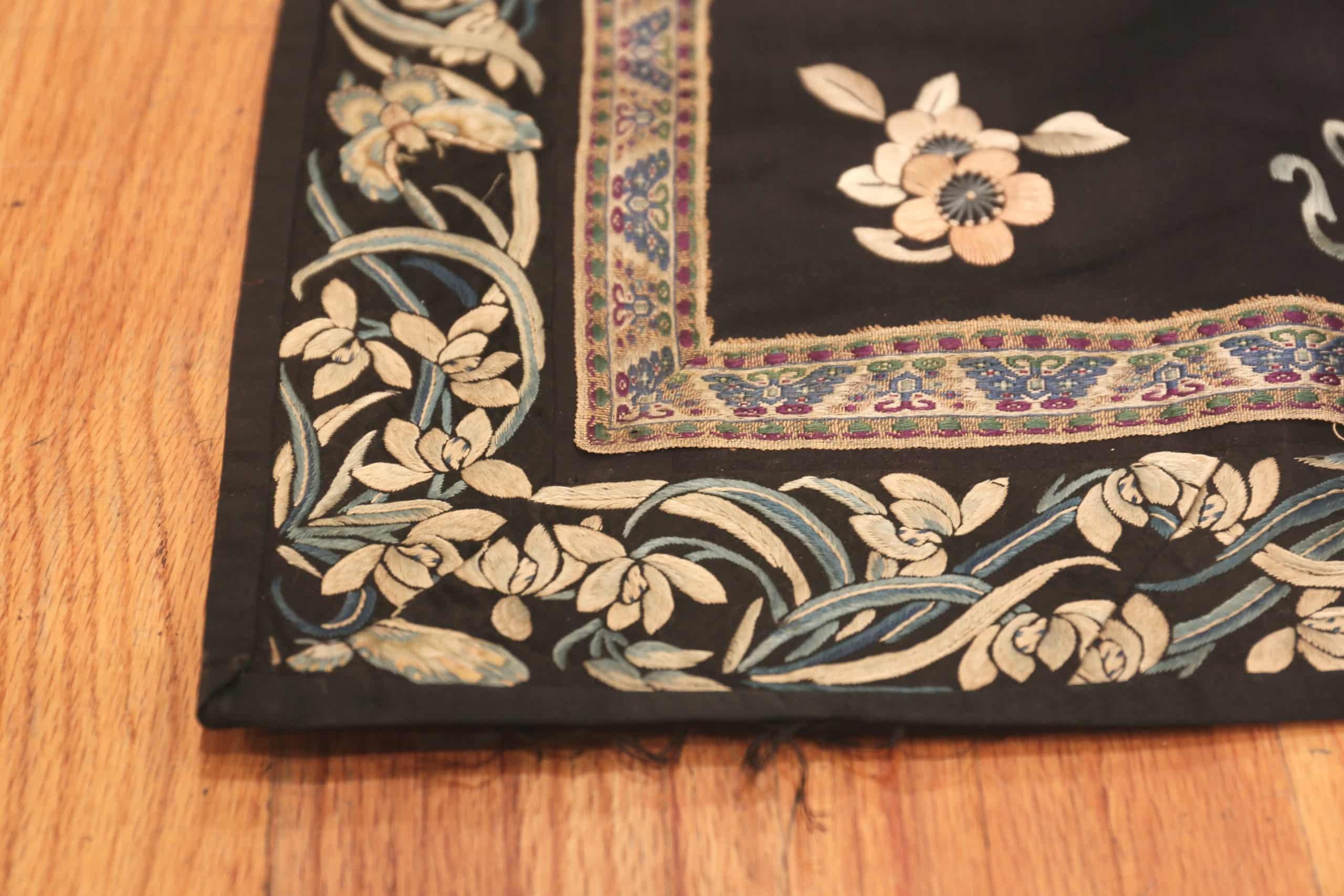 Finely Woven Antique Chinese Textile, Country of Origin: China, Circa Date: Late 19th Century