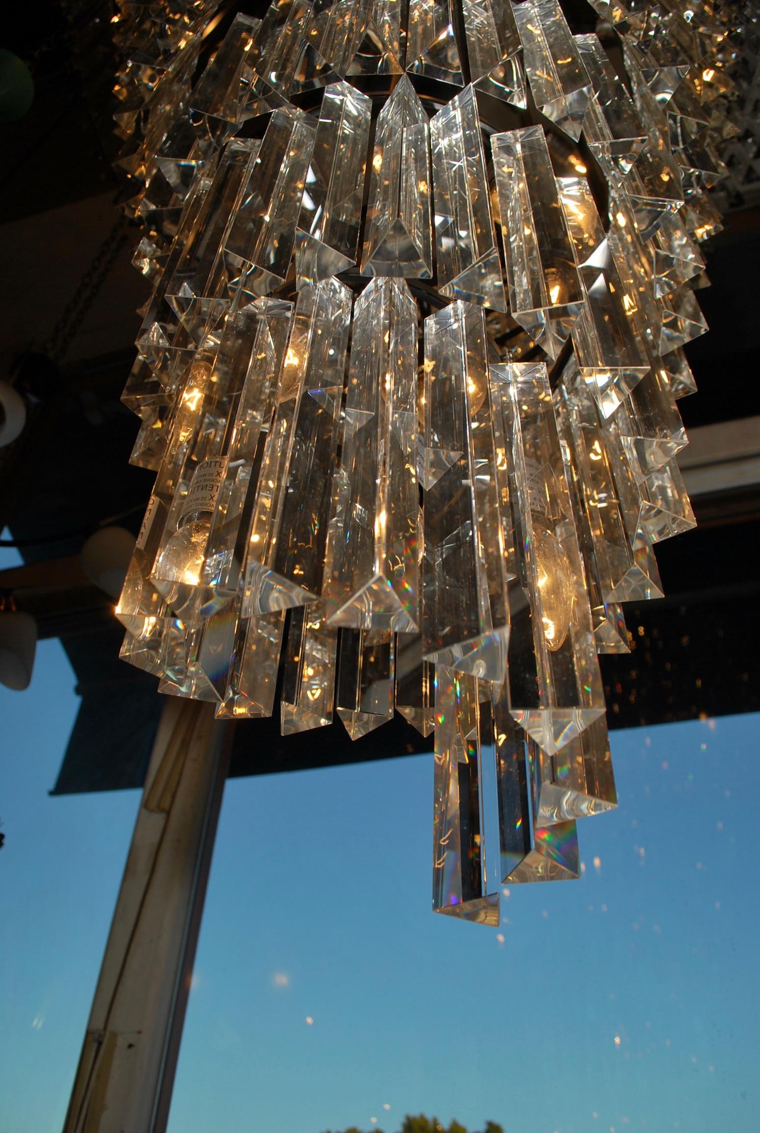 Beautiful and Impressive and Large Modern Crystal Chandelier 1
