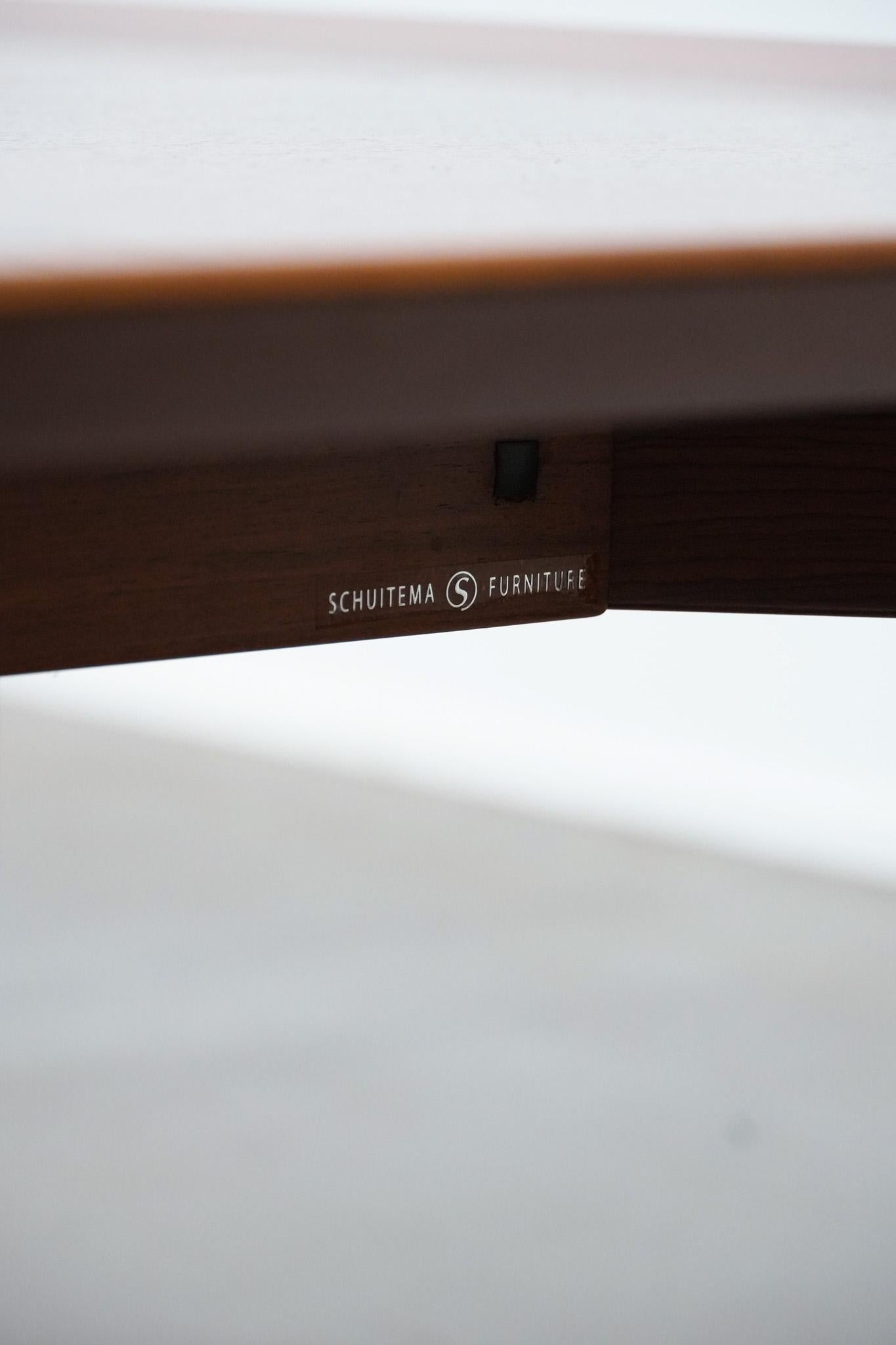 Belle et grande table basse carrée Art Déco en vente 1