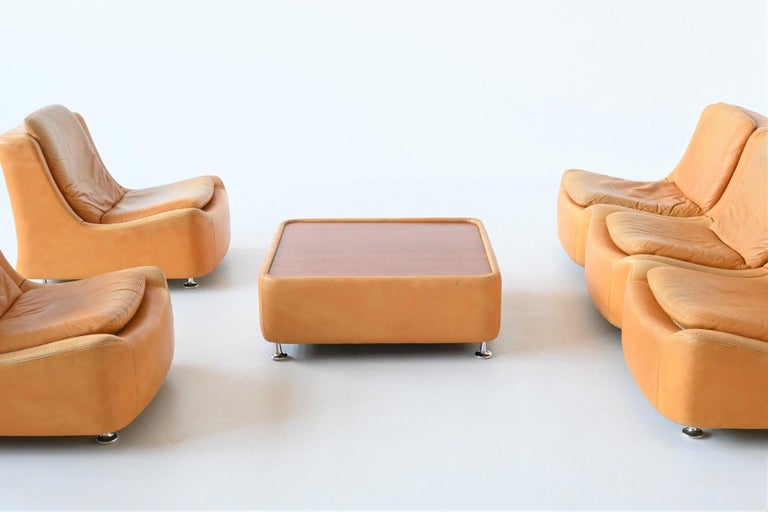 Beautiful and Playful Sofa Set by Unknown Designer or Manufacturer, Germany 1970 5