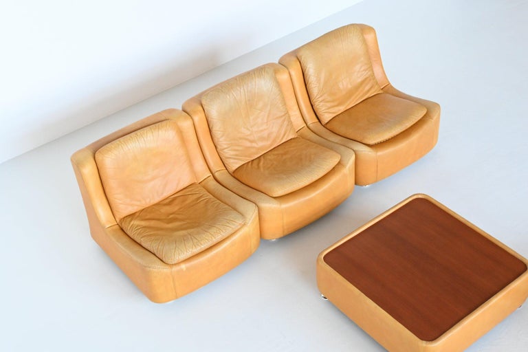 Beautiful and Playful Sofa Set by Unknown Designer or Manufacturer, Germany 1970 6