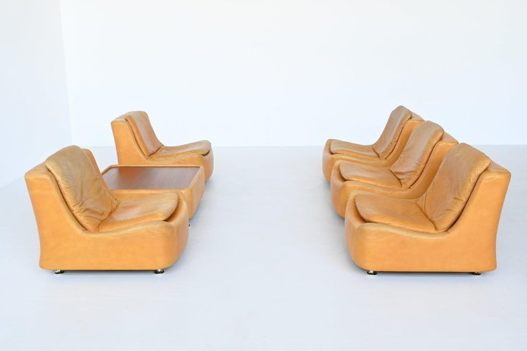 Beautiful and Playful Sofa Set by Unknown Designer or Manufacturer, Germany 1970 8