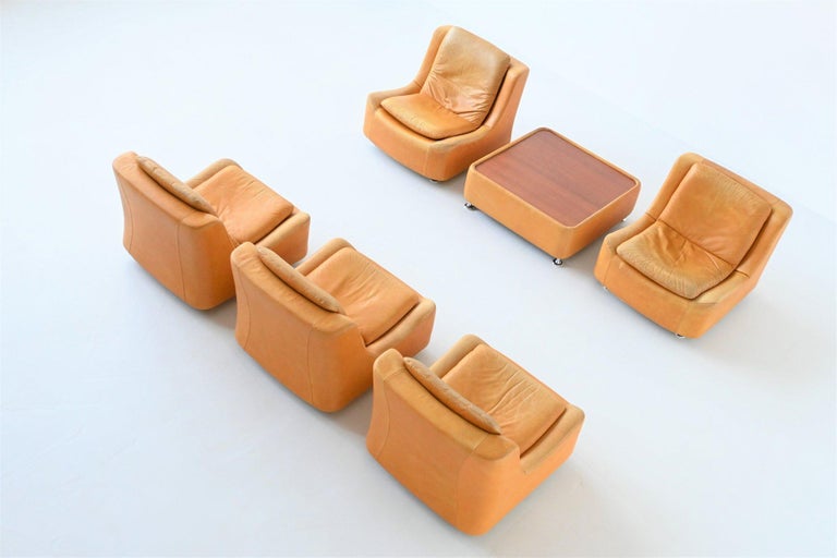 Beautiful and Playful Sofa Set by Unknown Designer or Manufacturer, Germany 1970 9