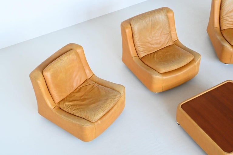 Metal Beautiful and Playful Sofa Set by Unknown Designer or Manufacturer, Germany 1970