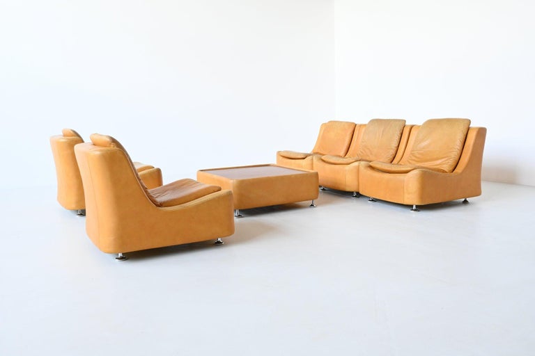 Beautiful and Playful Sofa Set by Unknown Designer or Manufacturer, Germany 1970 2