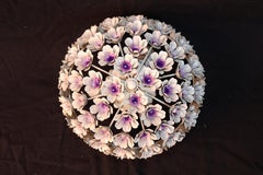 Beautiful and rare 1950's Italian flush mount light