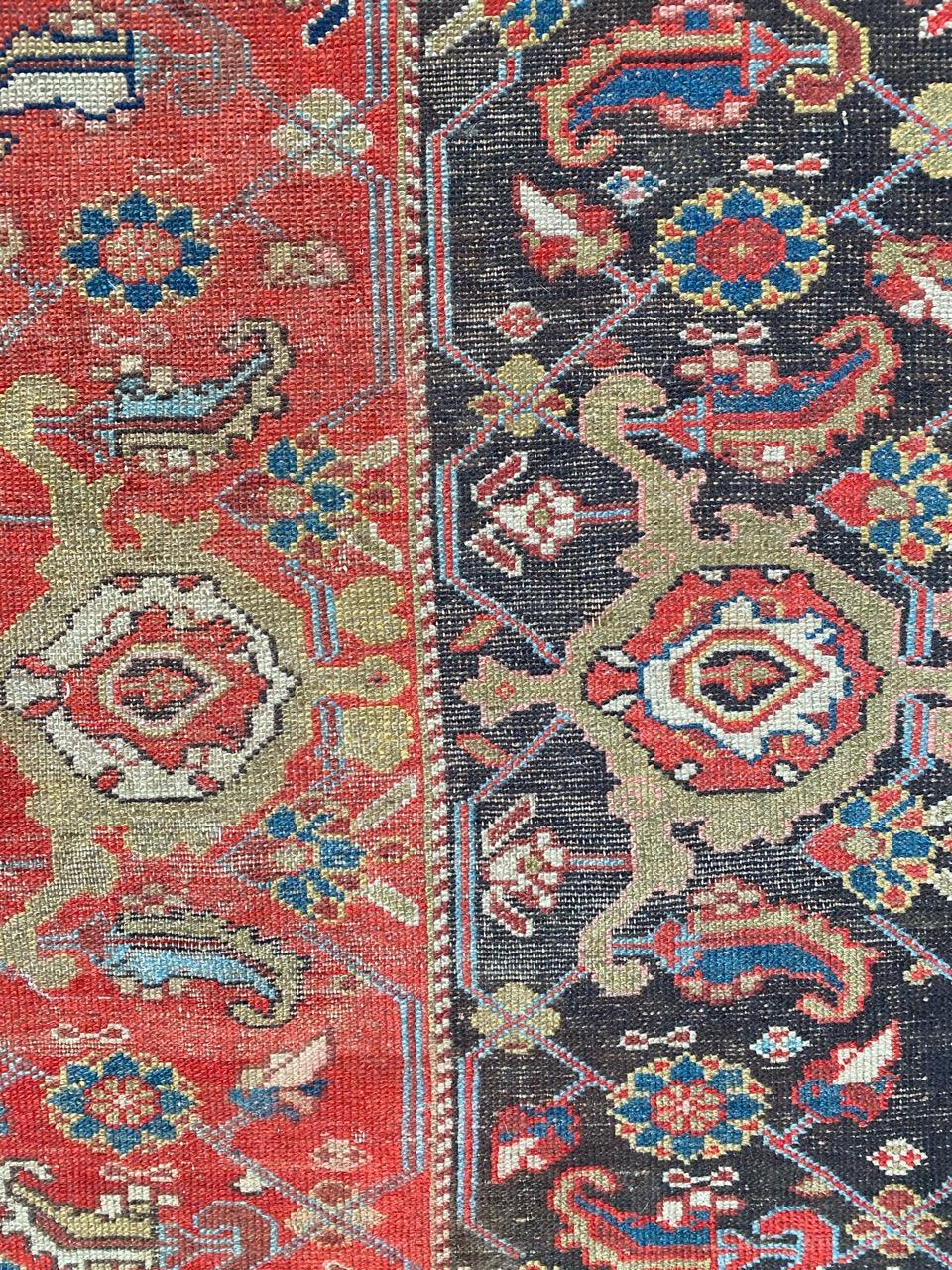 Bobyrug’s Beautiful and Rare Antique Malayer Runner For Sale 4