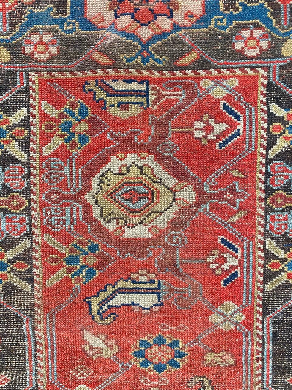 Bobyrug’s Beautiful and Rare Antique Malayer Runner For Sale 5