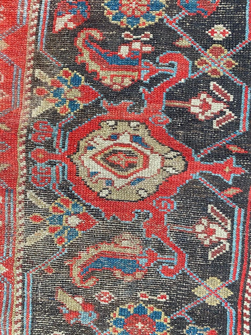Bobyrug’s Beautiful and Rare Antique Malayer Runner For Sale 7