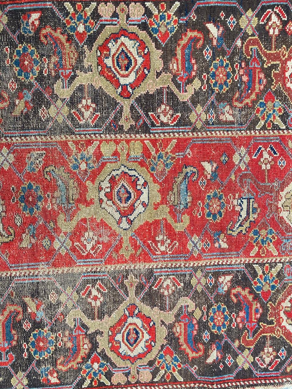 Asian Bobyrug’s Beautiful and Rare Antique Malayer Runner For Sale