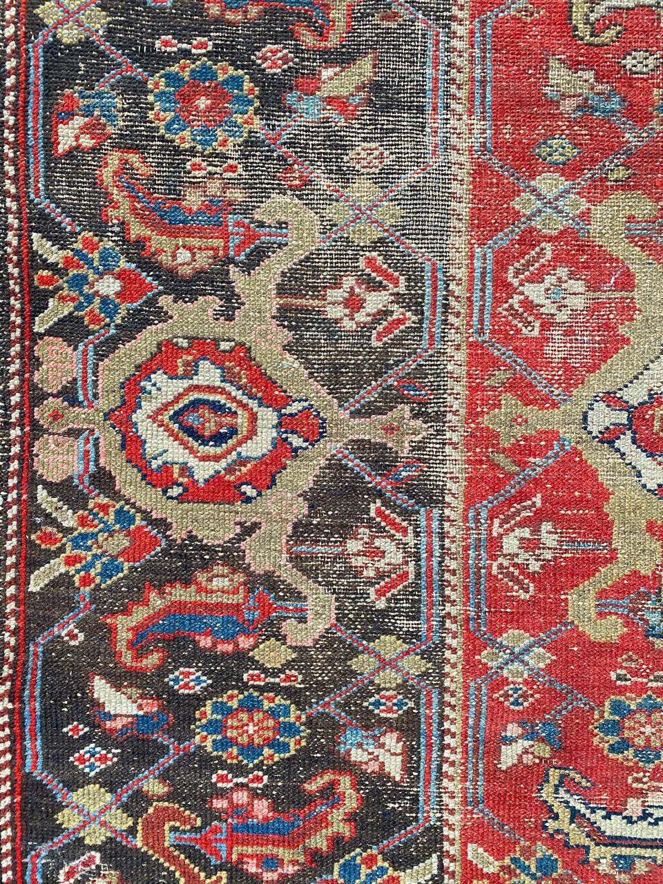 Cotton Bobyrug’s Beautiful and Rare Antique Malayer Runner For Sale