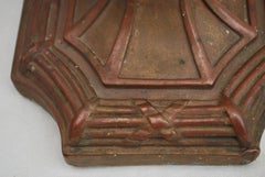Beautiful and Rare Pair of 1920s Copper Sconces