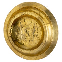 Beautiful and RareAlms Plate German Nuremberg, 16th Century D: 32cm