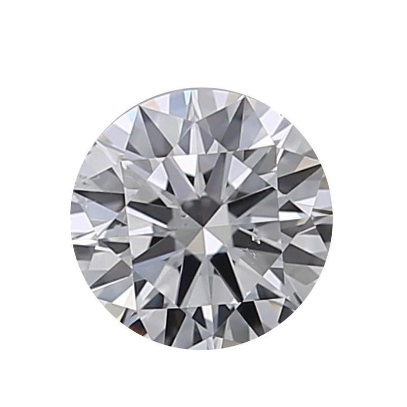 Schner und glnzender Diamant im Idealschliff in 0,21 Karat D SI1, GIA-Zertifikat (Rundschliff) im Angebot