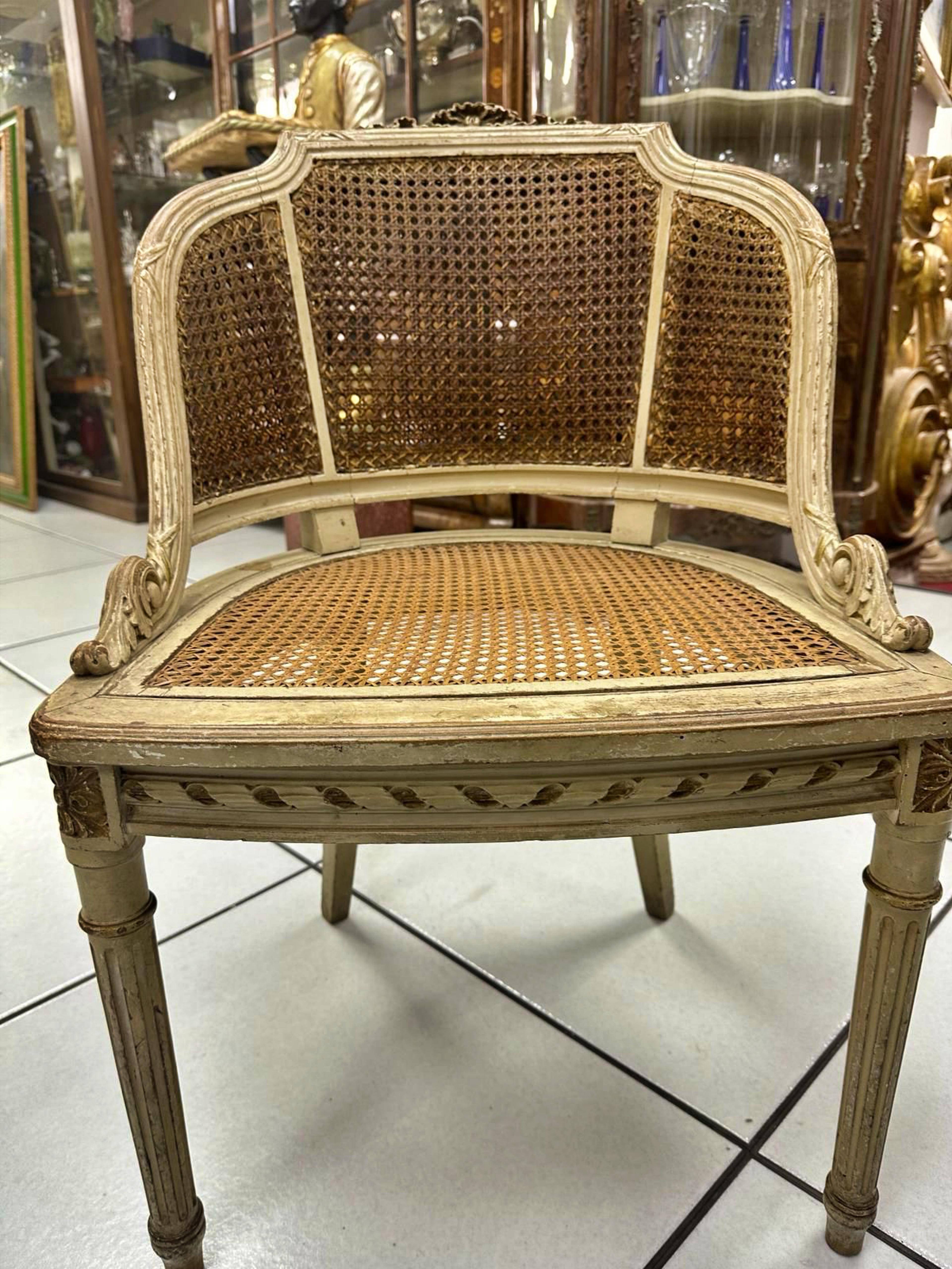 Magnifique et unique 6 (six) fauteuils italiens du 19ème siècle en vente 1